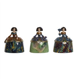 Figurine Décorative Home ESPRIT Multicouleur Romantique 21