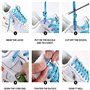 Lacets Élastiques Enfant Adulte en Silicone avec Fermeture en Métal - Sans Liaisons/No Tie Lacets en Silicone - Élastiques Lacet