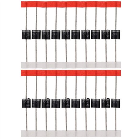 REYOK Diode Schottky 15SQ045 (15A 45V) Axiale 15SQ045 (15 ampères 45 volts) pour Diodes de Protection de Refusion Parallèle à Pa