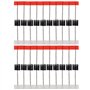 REYOK Diode Schottky 15SQ045 (15A 45V) Axiale 15SQ045 (15 ampères 45 volts) pour Diodes de Protection de Refusion Parallèle à Pa