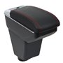 OYHCM Pour Renault Clio-3 Clio 4 boîte de Repose-bras à double Couche boîte de Rangement de Console Centrale de Voiture accoudoi