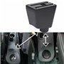 OYHCM Pour Renault Clio-3 Clio 4 boîte de Repose-bras à double Couche boîte de Rangement de Console Centrale de Voiture accoudoi