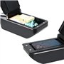 OYHCM Pour Renault Clio-3 Clio 4 boîte de Repose-bras à double Couche boîte de Rangement de Console Centrale de Voiture accoudoi