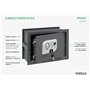 ARREGUI Print 141520 Coffre-fort mural avec ouverture par empreinte digitale ou avec code | Coffre-fort avec lecteur biométrique
