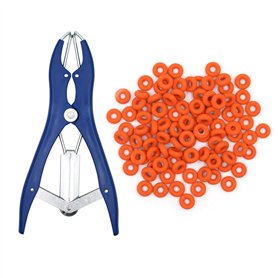 Svauoumu Pince de Castration Animale Queue Pince D'Expansion Ballon