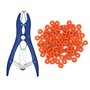 Svauoumu Pince de Castration Animale Queue Pince D'Expansion Ballon