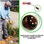 ELMA Chalumeau Monogaz I Brûleur Thermique de Mauvaises Herbes avec buse Ø 60 mm et tuyau 3 m I Poignée Ergonomique Compatible g