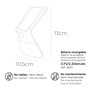 Lampe LED avec Capteur de Mouvement EDM 31843 Blanc polypropylène 3,5 W