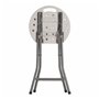 Tabouret Pliant EDM 73798 Blanc 33 x 30 x 45 cm