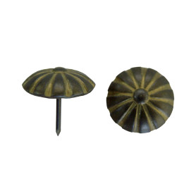 IMEX EL ZORRO B 77022-B Clous marguerites 12 x 16 mm BRONZÉ (1000 unités)