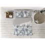 Pierre Cardin Parure de lit Vanity Couleur Bleue