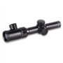 FOCUHUNTER Lunette de Visée 1-4X20mm Tactique Lunette de Tir Sniper Rapide Télémètre Illuminé Rouge/Vert Réticule avec Weaver/Pi