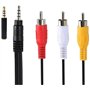 5 mm vers RCA AV caméscope 3
