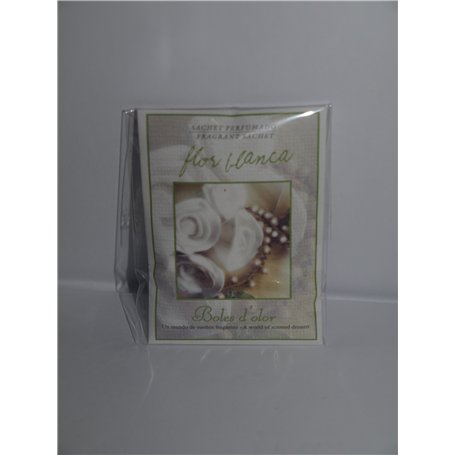 Boles d'olor Assainisseur d'air Mini Sachet Parfum fleur blanche