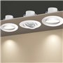 Aigostar Spot LED Encastrable, 5W 370LM Equivalent 53W Incandescence, 4000k Lumière naturelle Spot cuisine, Spot LED Éclairage d