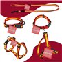 5 cm - imprimé Espagne - Rouge et Jaune - Tissu rés