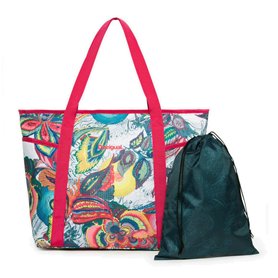 Sac Desigual 17WXRW04 Bols Carryall Galactic Bloom 1000 Blanco