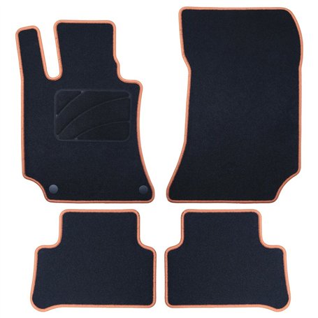 Set de tapis de voitures OCC Motorsport OCCMC0089YE Mercedes X218 Cls Shooting Brake 5 Pièces