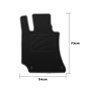 Set de tapis de voitures OCC Motorsport OCCMC0089YE Mercedes X218 Cls Shooting Brake 5 Pièces