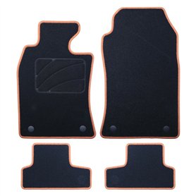 Set de tapis de voitures OCC Motorsport OCCMI0008YE Mini R52 Cabrio 5 Pièces
