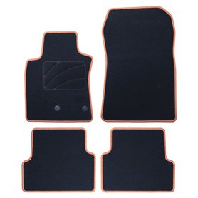Set de tapis de voitures OCC Motorsport OCCRT0038YE Jaune Renault Modus 5 Pièces