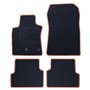 Set de tapis de voitures OCC Motorsport OCCRT0038YE Jaune Renault Modus 5 Pièces