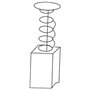 Générique - Set de 2 charbons pour machines dewalt - Réf. four.0956 -