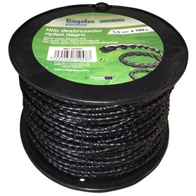 RIEGOLUX 107677 Fil de débroussailleuse en Nylon hélicoïdal
