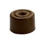 Sysfix 2310504 Boîte de 10 butées pour volet Roulant avec vis et rondelle Marron