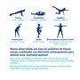 ISSAGE FIT-Step, Plateforme Step Fitness Réglable en 2 hauteurs et Base Antidérapante. Plate-forme Aerobic et Fitness à la maiso