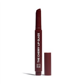 3INA MAKEUP - The Cherry Lip Glaze - Rouge à Lèvres Effet Latex Cerise Foncée - Rouge à Lèvres avec Huile de Pépins de Framboise
