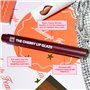 3INA MAKEUP - The Cherry Lip Glaze - Rouge à Lèvres Effet Latex Cerise Foncée - Rouge à Lèvres avec Huile de Pépins de Framboise