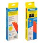 WOLFPACK LINEA PROFESIONAL Lot de 12 crayons de charpentier bicolore de 18 cm