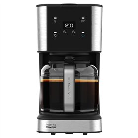 Cecotec cafetières filtre Coffee 66 Drop & Touch. Cafetière de goutte à goutte avec capacité allant jusqu'à 12 tasses en acier i
