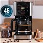 Cecotec cafetières filtre Coffee 66 Drop & Touch. Cafetière de goutte à goutte avec capacité allant jusqu'à 12 tasses en acier i