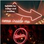 JANDEI - Bande Lumineuse LED Néon Flexible 12V, 5M 6x12mm 120 Leds/Mètres. Couleur blanc neutre 4200k. Coupez tous les 2,5 cm. D