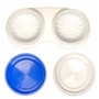 SUUM Lot de 20 porte-lentilles de couleur en 5 couleurs différentes | Étui pour lentilles de contact dans différentes couleurs |