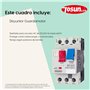 SWIMHOME Tableau électrique conçu pour les piscines avec chloreur, avec garde-moteur, transformateur 300W, télécommande pour écl