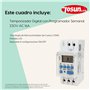 SWIMHOME Tableau électrique conçu pour les piscines avec chloreur, avec garde-moteur, transformateur 300W, télécommande pour écl
