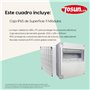 SWIMHOME Tableau électrique conçu pour les piscines avec chloreur, avec garde-moteur, transformateur 300W, télécommande pour écl