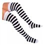 Fartoni Collant Halloween Femme. Collants Noirs À Rayures Blanches Ou Collants. Collants Tayas Pour Costumes D'Halloween. Access