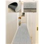 Tadi & Imperio1979 Tapis Vinyle tressé - Tapis Vinyle - 40 x 40 cm - Tapis extérieur - Tapis de Cuisine - Tapis Vinyle Cuisine -