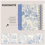 Kokonote - Agenda Semainier 2025 2026 Baroque | Agenda Scolaire 2024 2025 Lycée, Professionnel, Étudiant, Weekly Planner