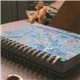 Kokonote - Agenda Journalier 2025 2026 Fleurs | Agenda Scolaire 2024 2025 Lycée, Professionnel, Étudiant, Planner