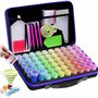 Hartem - Mallette Portable pour Encres à base Alcool et Peintures Acryliques pour le Modélisme et les Miniatures | Organisateur 