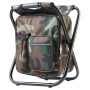 SteelMule Chaise tabouret de pêche 3 en 1 avec sac à dos et sac thermique - Pliable