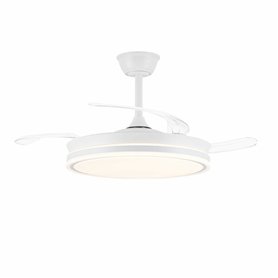Ventilateur de Plafond CristalRecord EVO RETRAC Transparent 72 W