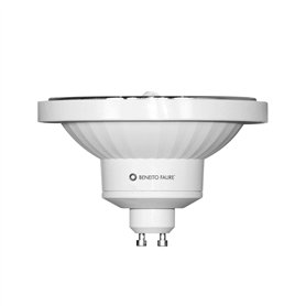 AR111 Ampoule LED GU10 13 W 230 V 45 ° Blanc chaud 2700 K Réflecteur QR111 à intensité variable
