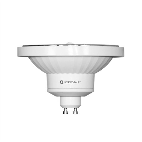 AR111 Ampoule LED GU10 13 W 230 V 45 ° Blanc chaud 2700 K Réflecteur QR111 à intensité variable