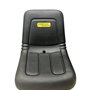 Siège de rechange universel noir pour tracteur, tondeuse, chariot de golf, chariot élévateur, rembourrage confortable et durable
